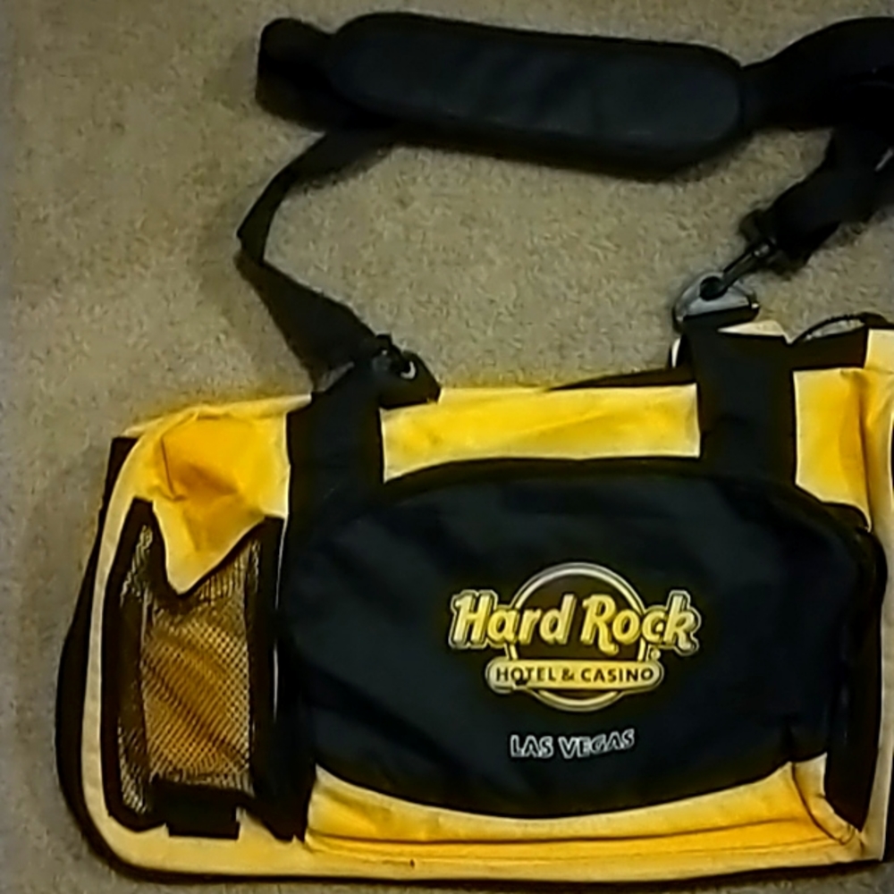 Hard Rock Hotel & Casino - Las Vegas Duffle Bag and Las Vegas Water Bottle